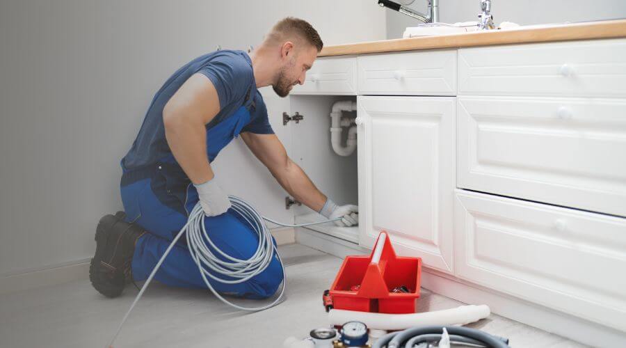 Local tankless water heater installation in Cavour, SD